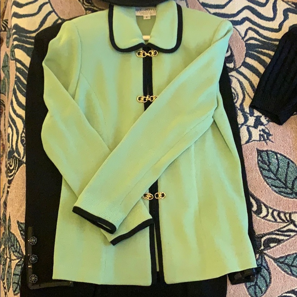 St John knit Blazer